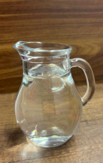 Chacha Kakhuri homemade 1 L at Tbilisuri Ezo Georgian restaurant in Tbilisi }}